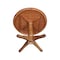 International Concepts Round 36 in Round Top Pedestal Table, 29.9 in Height, Distressed Oak, 36 in W, 36 in L, 29.9 in H K42-36RT-27B - alternate 3